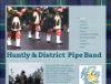 Huntly Pipe Band website